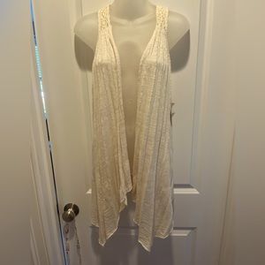 Ivory Kimono or swimsuit cover up